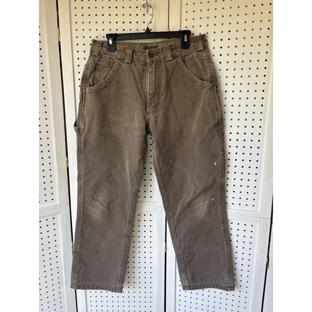 Rocky Outdoor‎ Gear Men's 34x30 (28.5) Carpenter Workwear Jeans Fleece Lined